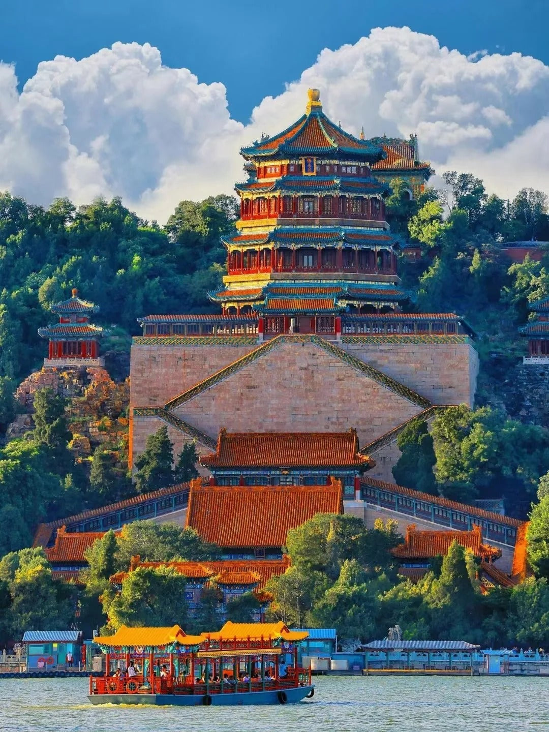 Beijing:Mutianyu Great Wall and Summer Palace Private Tour